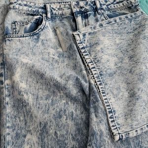 Brand New ASOS Tall Acid Wash Jeans